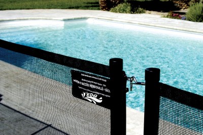 Loquet de sécurité de barrière piscine souple